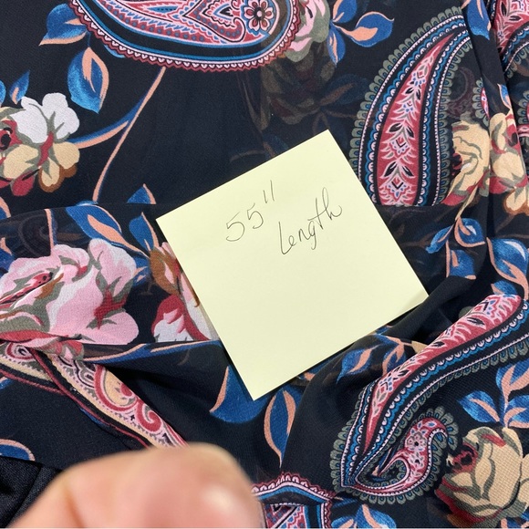 Lulu’s Dress Women’s Small Floral Maxi Full Off Shoulder Sleeveless Flowy Dress - Picture 7 of 11